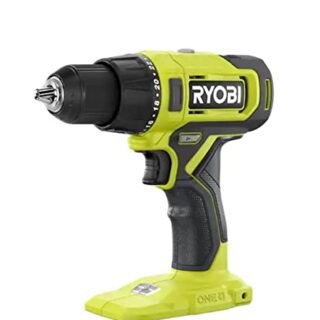 RYOBI ONE+ 18V Cordless 1/2 in. Drill/Driver (Tool Only) PCL206B Black Green