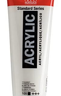 Amsterdam Standard Series Acrylic Tube 250ml Titanium White 105 (17121050)