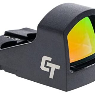 Crimson Trace CTS-1550 Ultra Compact Open Reflex Pistol Sight with LED 3.0 MOA Red Dot and Integrated Co-Witness for Handguns