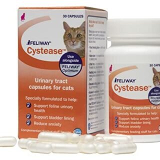 FELIWAY Cystease Advanced Urinary Tract Support for Cats (Pot Size: 30 Tablets)