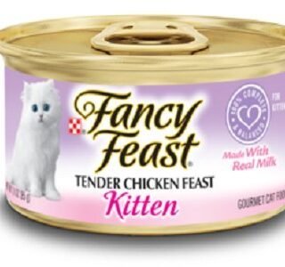 Fancy Feast Kitten Tender Chicken Feast (12-CANS) (NET WT 3 OZ Each CAN)
