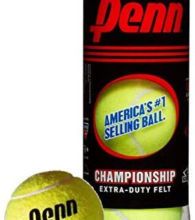 Penn Championship Extra-Duty Felt Tennis Balls Can - 3 Count per Can