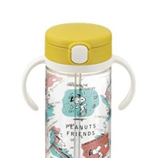 Richell Peanut Collection Outing Straw Mug 320ml