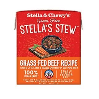 Stella & Chewy's Stella's Stew Grass-Fed Beef Recipe Wet Dog Food (Pack of 12)