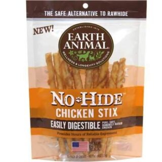 EARTH ANIMAL NoHide Chicken Stix 10 Pack (3 oz)