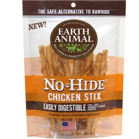 EARTH ANIMAL NoHide Chicken Stix 10 Pack (3 oz)