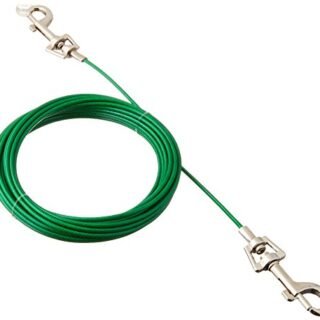 Boss Pet Products Q2220-000-99 Puppy Tie Out Cable 20'