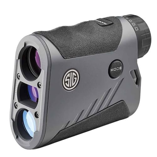 SIG SAUER Kilo 2800 6x22mm Durable Waterproof Ballistic Rangefinder Monocular with Anti-Reflection Coating, Circle Reticle