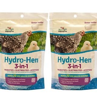 Manna Pro 2 Pack of Hydro-Hen 3-in-1 Water Supplement with Probiotics, Electrolytes, and Acidifiers for Chickens2