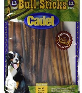 Cadet Gourmet Bull Sticks 12 Pack, 21 oz (949145)