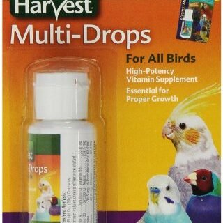 United Pet Group Wild Harvest Multi-Drops for All Birds 1 Ounce, High-Potency Vitamin Supplement (D13123)