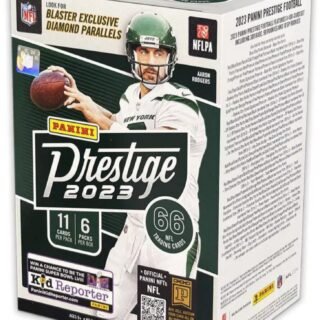 2023 Panini Prestige Football Trading Card Blaster - 66 Football Cards - Look for Rookies of CJ Stroud, Anthony Richardson, Will Levis, Bryce Young, and More!