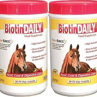 (2 Pack) Biotin Daily Hoof Care Supplement