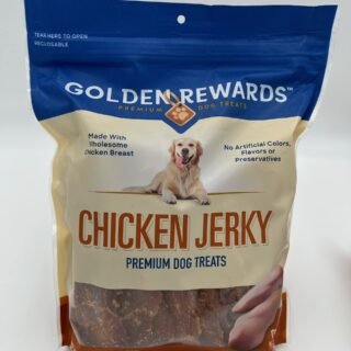 Golden Rewards Chicken Jerky Dog Treat, 32 oz